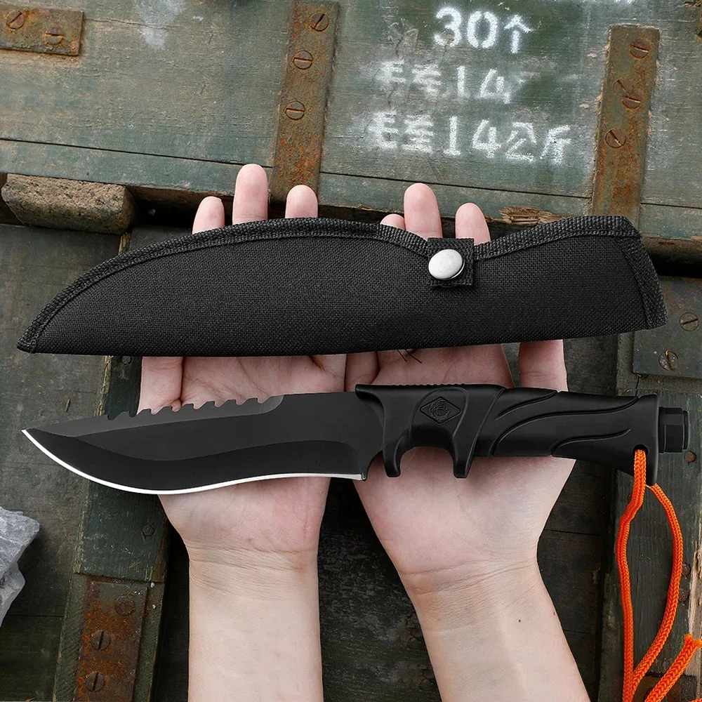 Dive Knife Titanium - Fixed Blade Straight Knife High Hardness