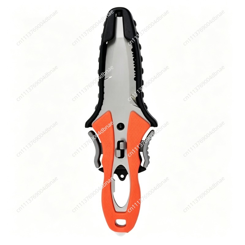 Dive Knife Titanium - Outdoor Rope Cutter Titanium Plated Diving
