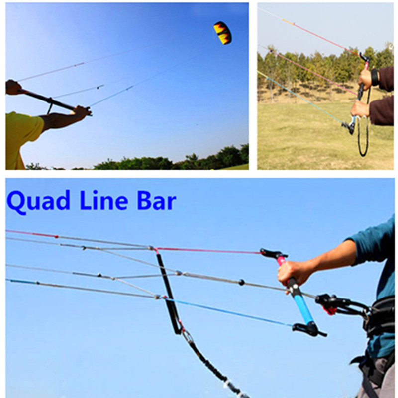 Power kite control bar quad li - đánh giá và giá Kite Surf Bar Control