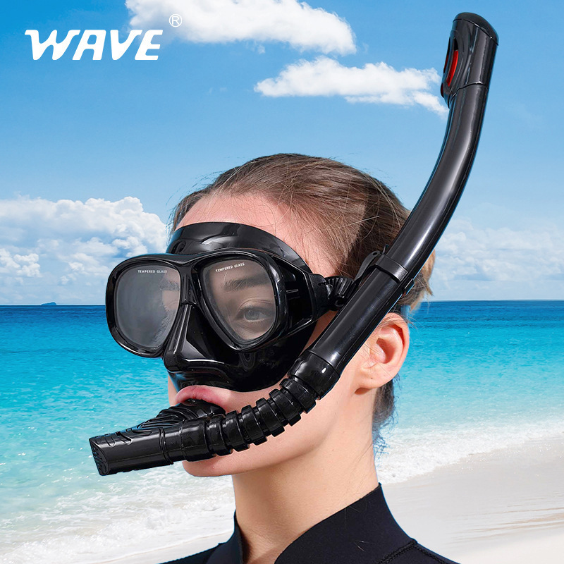 WAVE Professional Snorkeling C - đánh giá và giá Freediving Mask Set