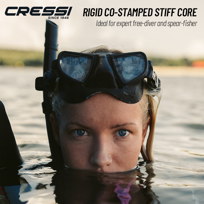 Cressi Frameless Freediving Ma - đánh giá và giá Freediving Mask Set
