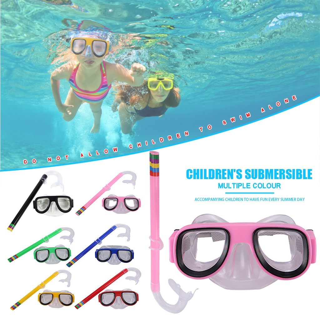 Summer Children Diving Goggle  - đánh giá và giá Freediving Mask Set