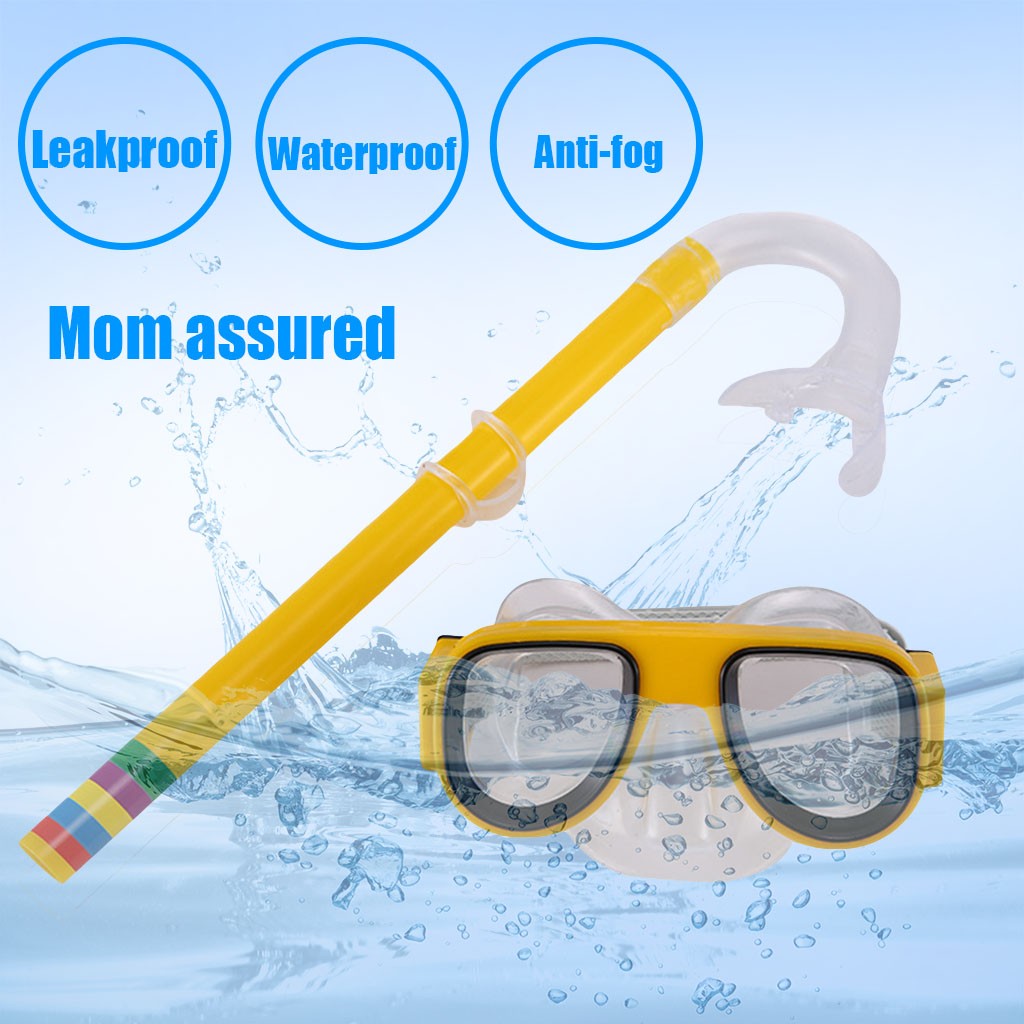 Summer Children Diving Goggle  - đánh giá và giá Freediving Mask Set
