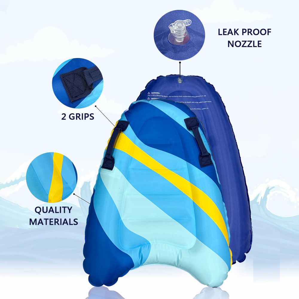  1pc Inflatable Body Board wi - đánh giá và giá Bodyboard Boogie Board