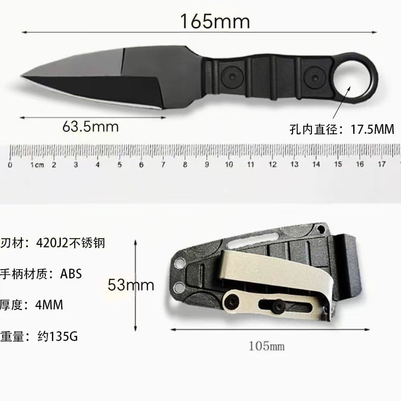 New Arrival Portable Outdoor F - đánh giá và giá Dive Knife Titanium