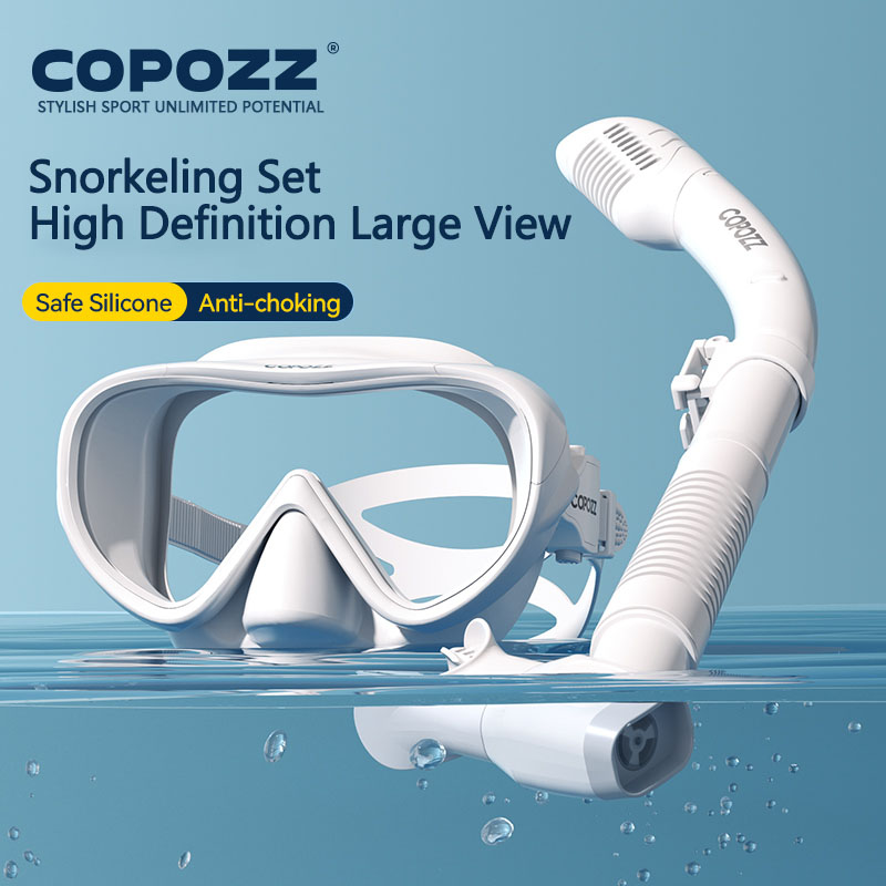 COPOZZ New Diving Mask Full Vi - đánh giá và giá Freediving Mask Set