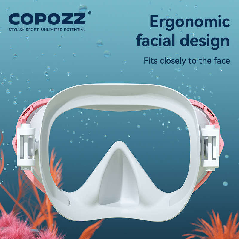 COPOZZ New Diving Mask Full Vi - đánh giá và giá Freediving Mask Set