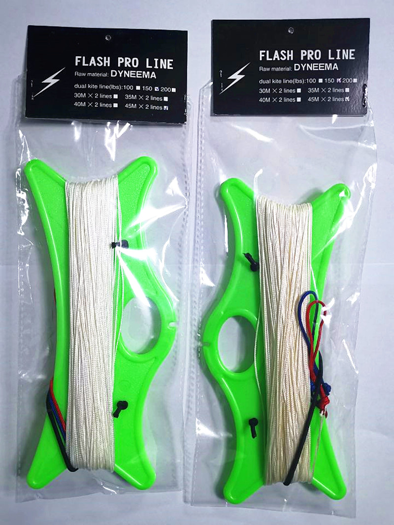 200lb 35m x 2lines power kite  - đánh giá và giá Kite Surf Bar Control