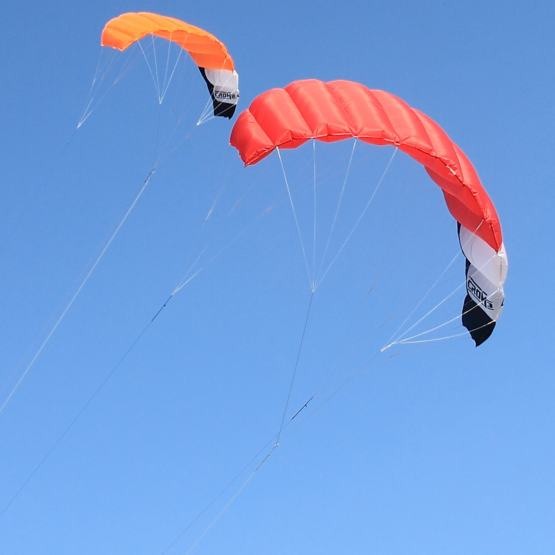 9km2~3sqm Triple Line Power Tr - đánh giá và giá Kite Surf Bar Control