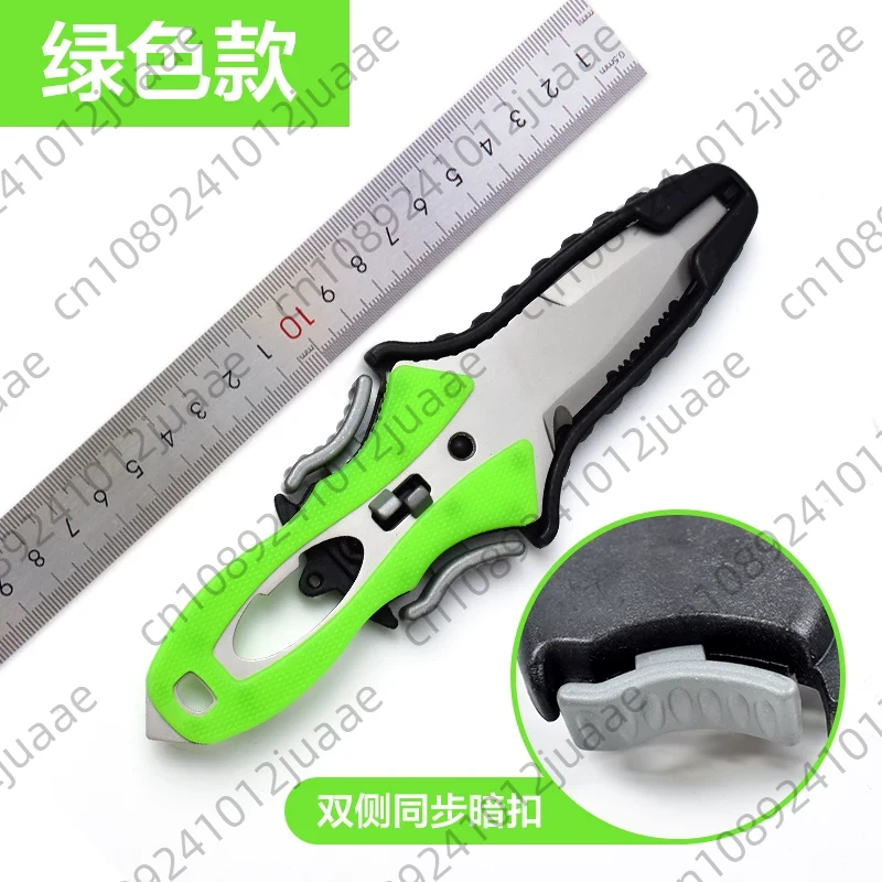 Water Rescue Knife Outdoor Rop - đánh giá và giá Dive Knife Titanium